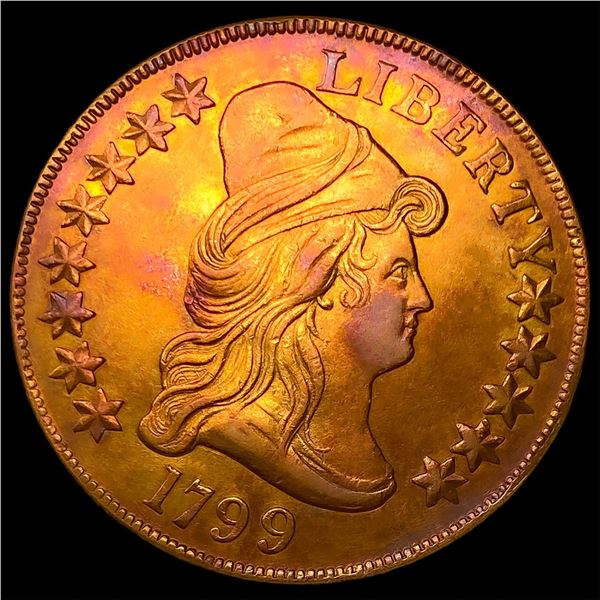 1799 Lg Stars $10 Gold Eagle