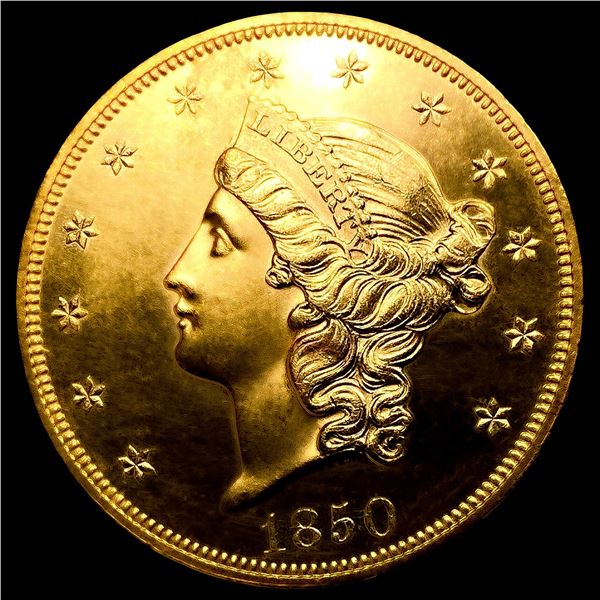 1850 $20 Gold Double Eagle