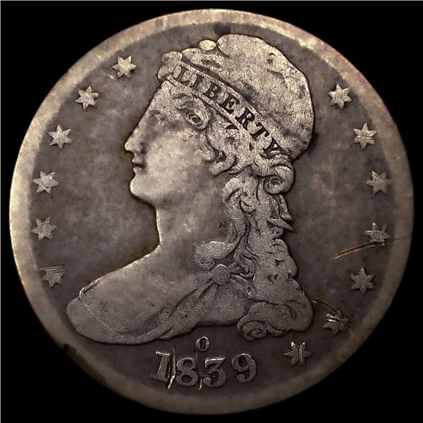1839-O Capped Bust Half Dollar