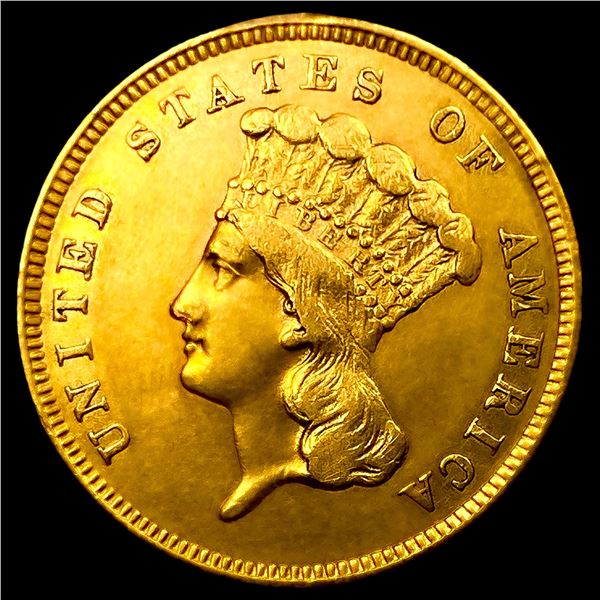 1859 $3 Gold Piece