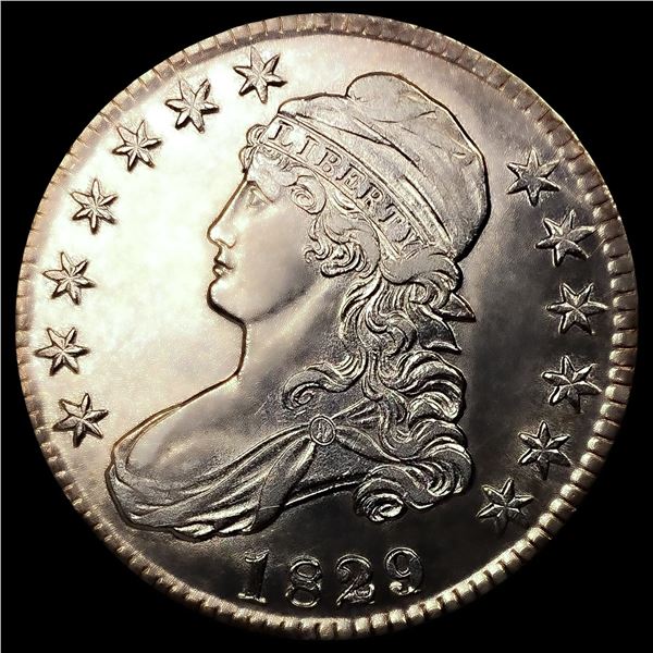 1829/7 Capped Bust Half Dollar