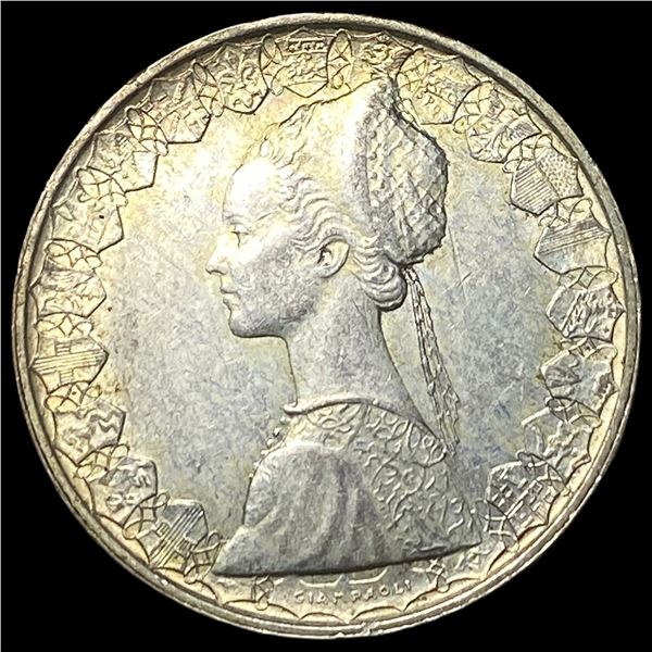 1960 Italy Silver 500 Lire