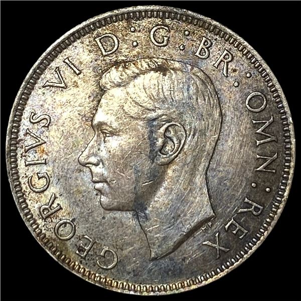 1941 Great Britain Silver 2 Shillings