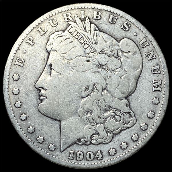 1904-S Silver Morgan Dollar LIGHTLY  CIRCULATED