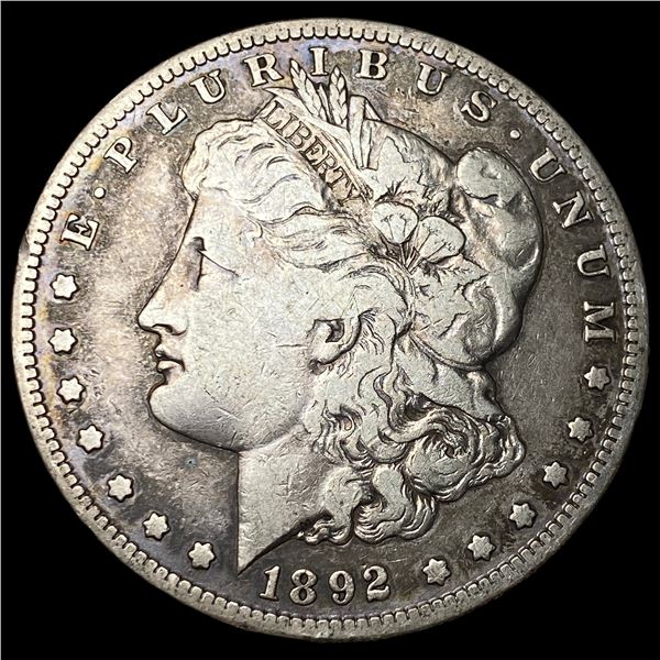 1892-S Silver Morgan Dollar LIGHTLY  CIRCULATED