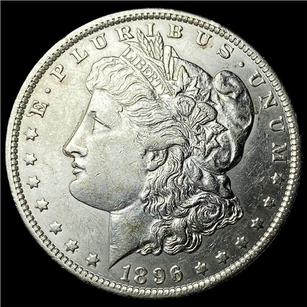 1896-O Silver Morgan Dollar CHOICE AU
