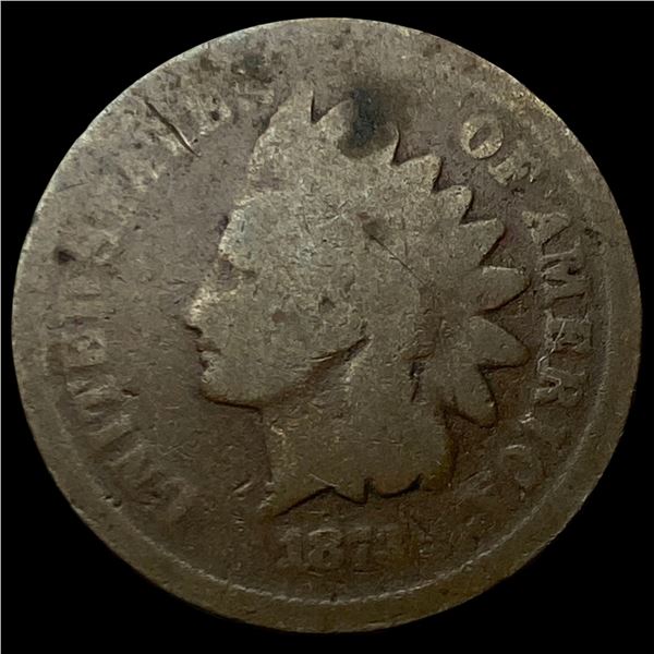 1873 Indian Head Cent NICELY CIRCULATED