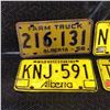 Image 2 : Vintage License Plates