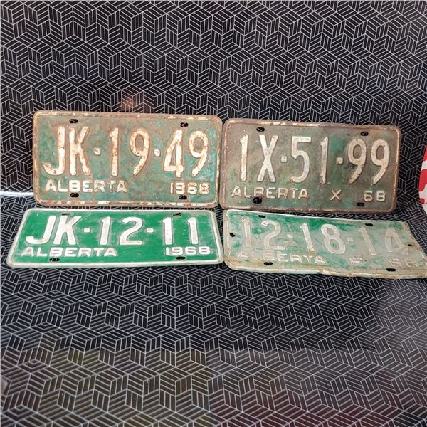 Vintage License Plates