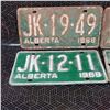 Image 2 : Vintage License Plates