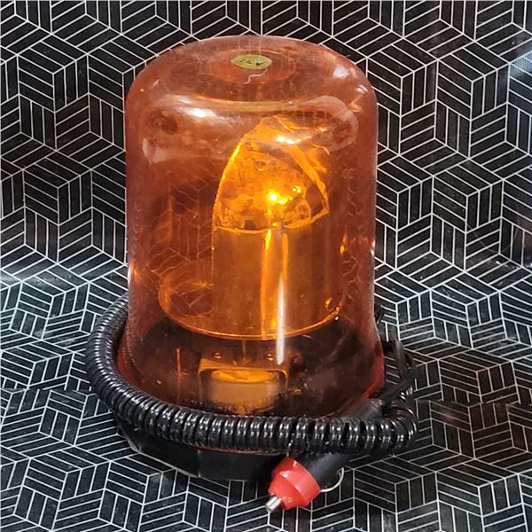 Portable Amber Emergency Light