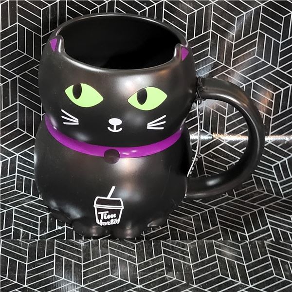 New Tim Hortons Colour Changing Cat Mug