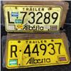 Image 2 : Vintage License Plates