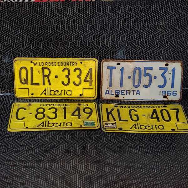 Vintage License Plates