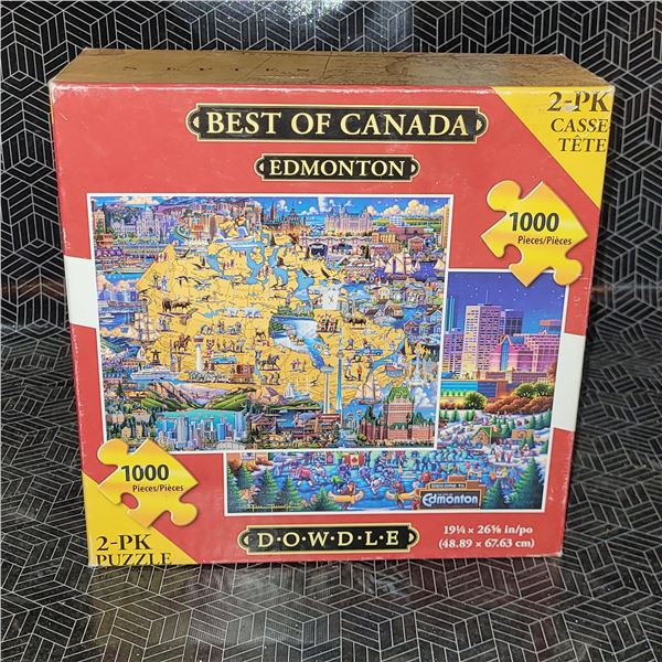 Best of Canada Edmonton Double Puzzle