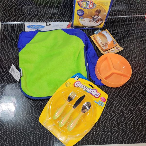 Lot of New Toddler Feeding Accessories