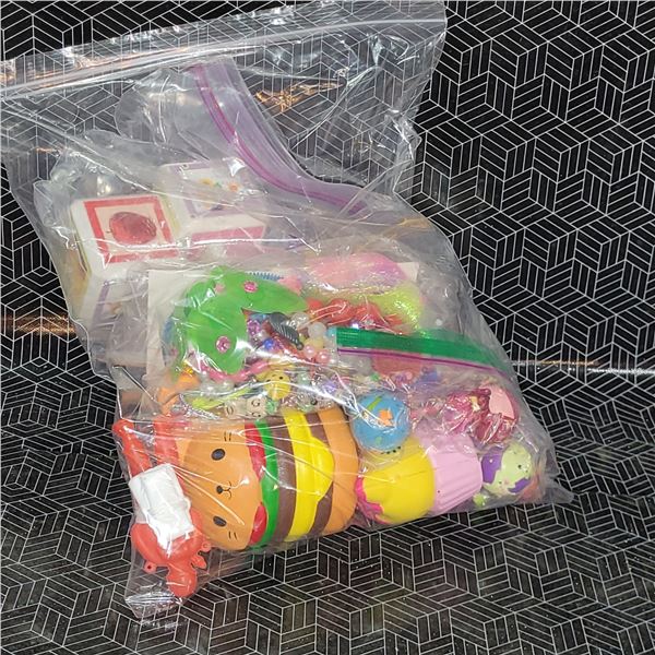 Extra Large Ziploc Bag w/ Kids Toys Etc