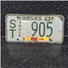 Image 1 : 1963 Kansas License Plate