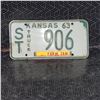 Image 1 : 1963 Kansas License Plate
