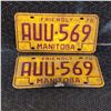 Image 1 : Vintage License Plates