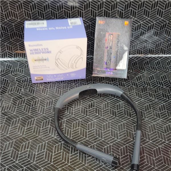 Wireless Headphone, Reading Light, Amphlifier