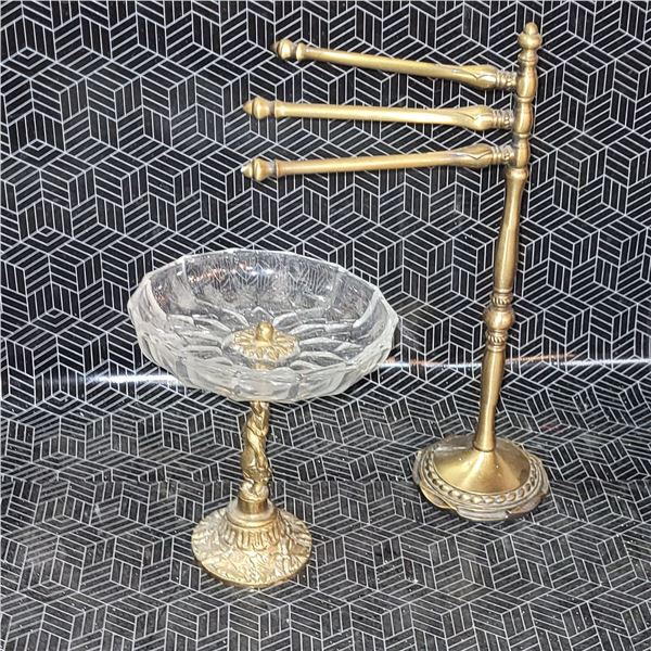 MCM Candy Tray and Towel Holder