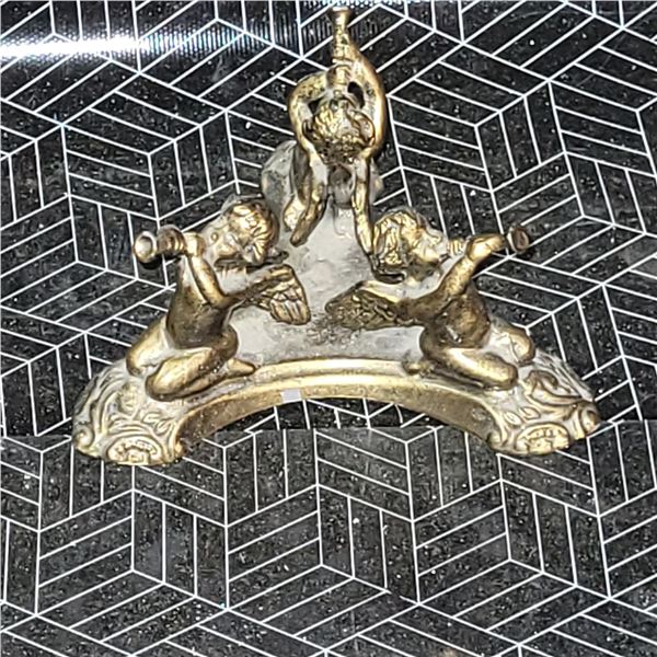Brass Crystal Ball Holder