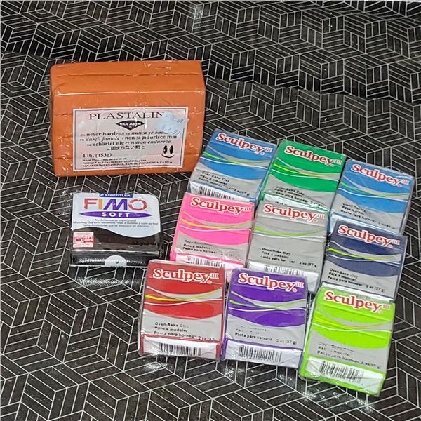 Lot of Bake Clay