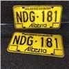 Image 1 : Vintage License Plates