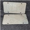 Image 2 : Vintage License Plates