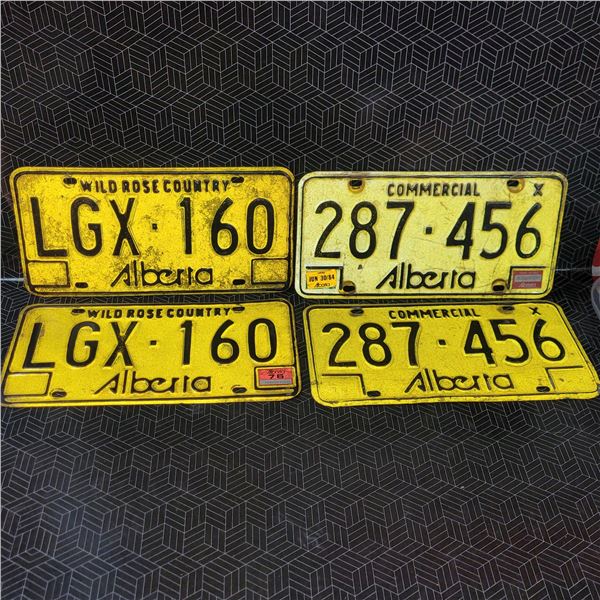 Vintage License Plates