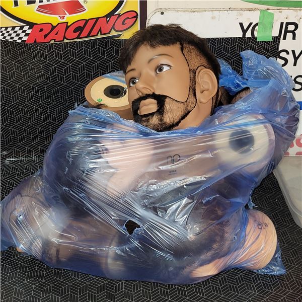 Garbage Bag of Mannequin Heads