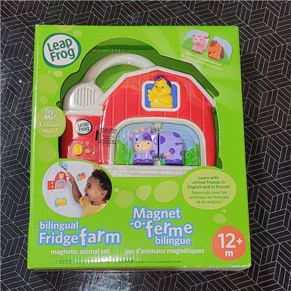 Leap Frog Biingual Fridge Farm