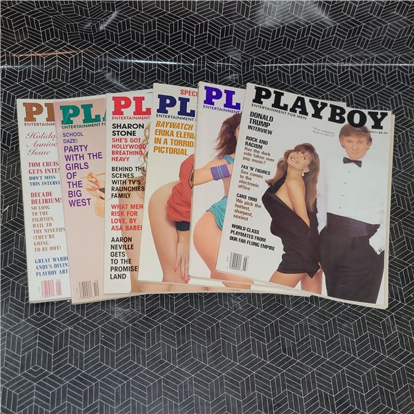 Lot of Various Playboys Mags (Donald Trump Issue)
