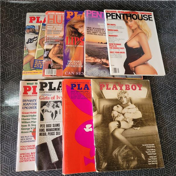 Lot of Mixed Years Playboy+ Mags