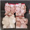 Image 1 : 1 White, 3 Pink Large Bows