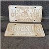 Image 2 : Vintage License Plates