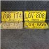 Image 1 : Vintage License Plates
