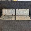 Image 2 : Vintage License Plates