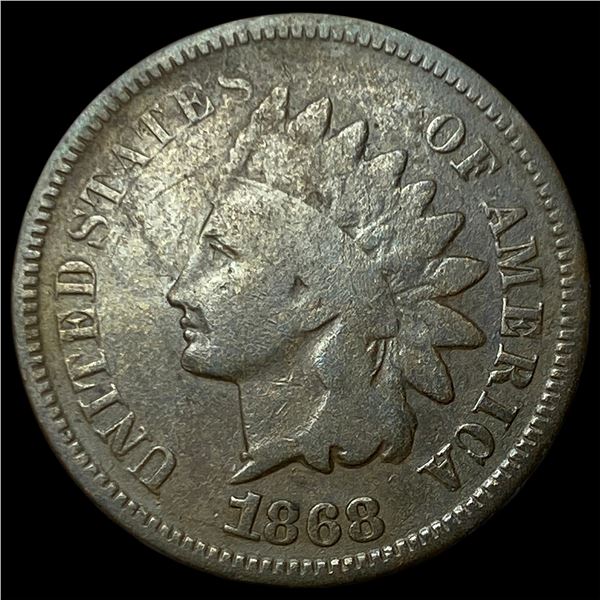 1868 Indian Head Cent NICELY CIRCULATED