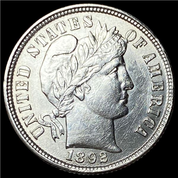 1892 Silver Barber Dime UNCIRCULATED