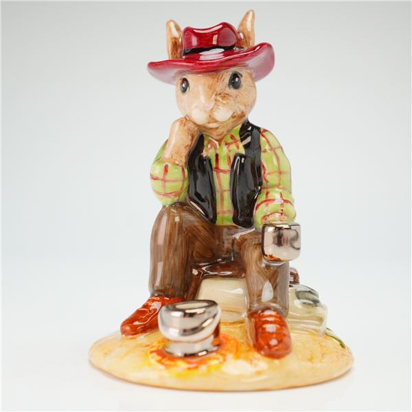 Royal Doulton Bunnykins Prototype Platinum Figurine, Waltzing Matilda