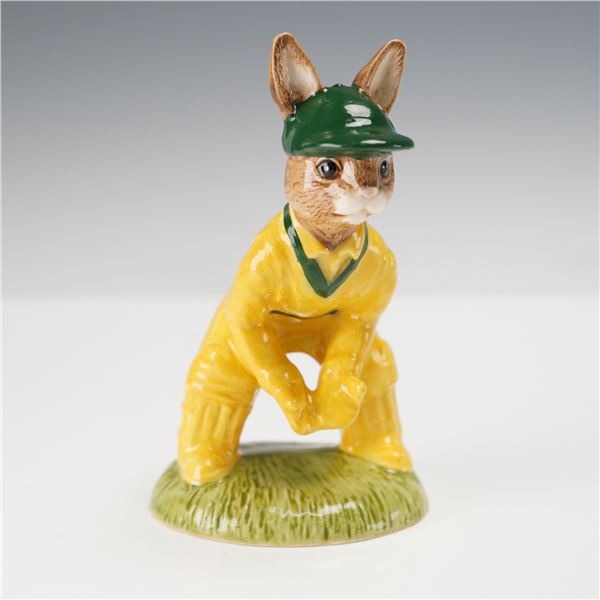 Royal Doulton Bunnykins Prototype Colorway Figurine, Wicketkeeper
