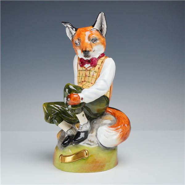 Royale Stratford Porcelain Limited Edition Fox Figurine, Seated Gentleman