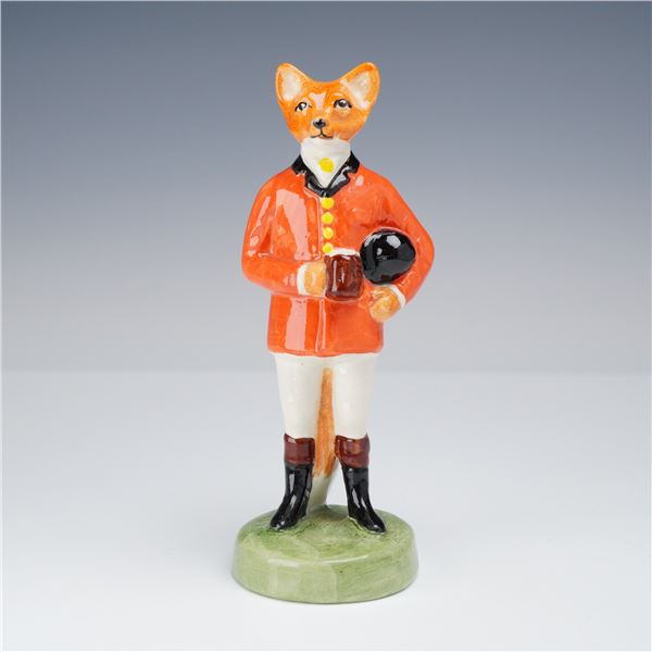 Gray's Pottery Staffordshire Figurine, Huntsman Fox Holding Mug