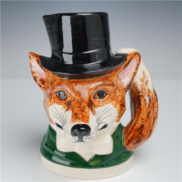 Babbacombe Pottery Lownds Pateman Figural Character Jug, Hunting Fox
