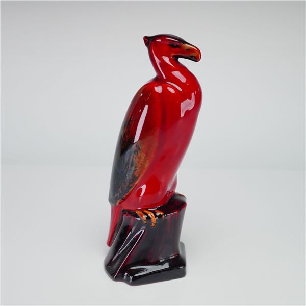 Royal Doulton Experimental Flambe Figurine, Eagle on Rock HN139