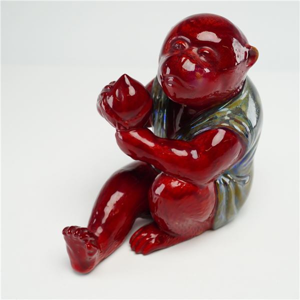 Bernard Moore Flambe Monkey Figurine