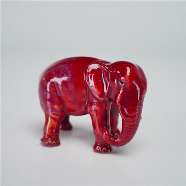 Bernard Moore Mini Flambe Elephant Figurine