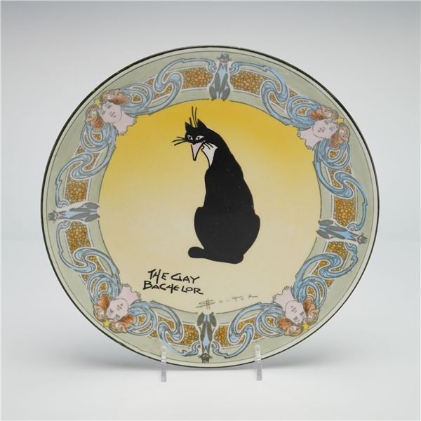 Royal Doulton by David Henry Souter Kateroo Series Ware Plate, The Gay Bachelor